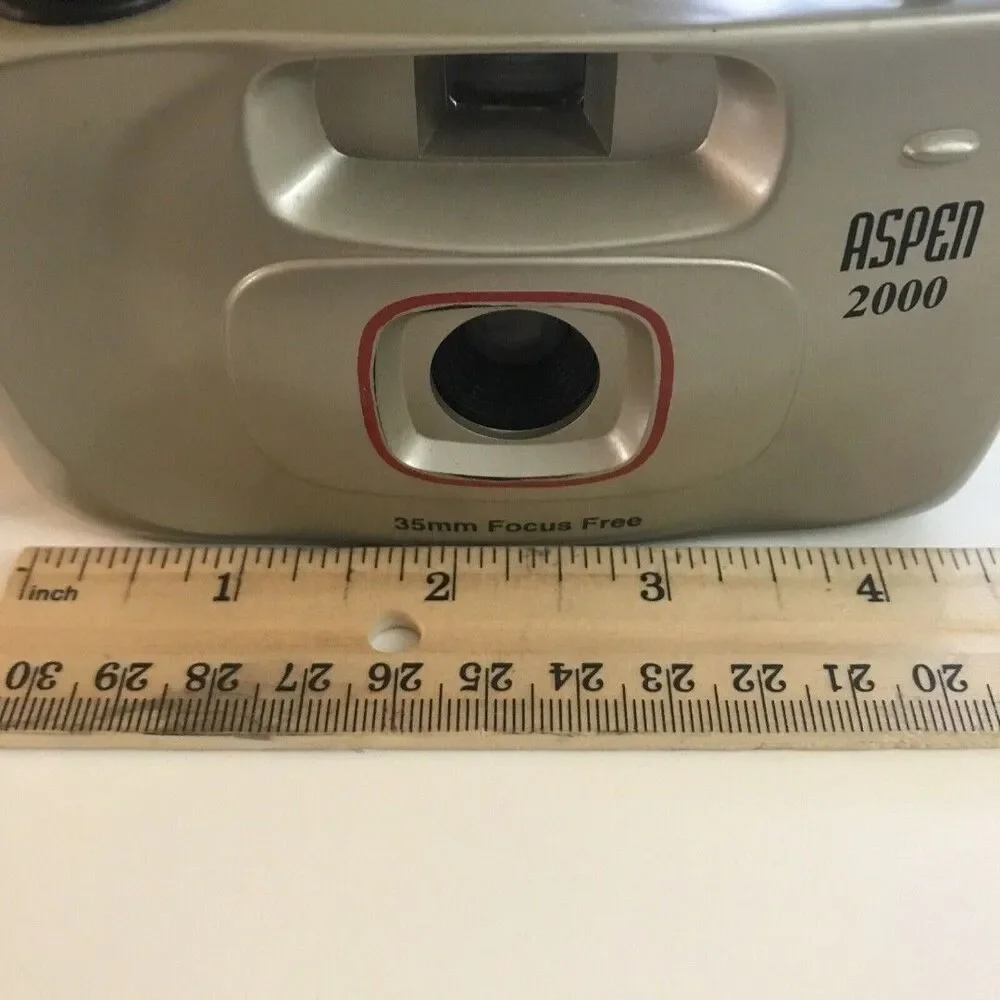 Vintage Aspen 2000 35mm Camera - UnTested Maybe for Display or Decor?